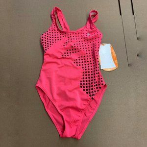 Kid's hot pink swimsuit by Aqua Sphere